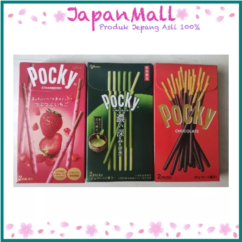 Jual Pocky Stick Biscuit Import Jepang Shopee Indonesia