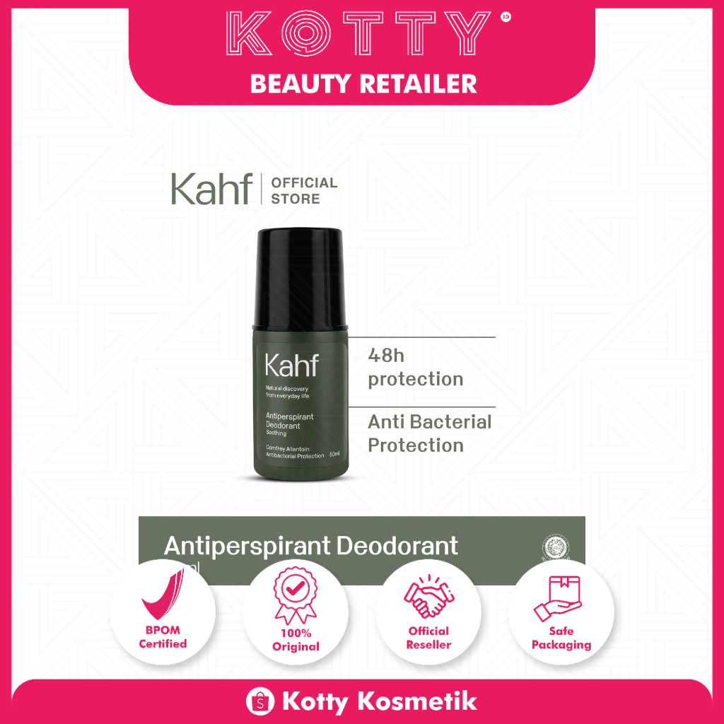 Kahf Soothing Antiperspirant Deodorant 50 Ml