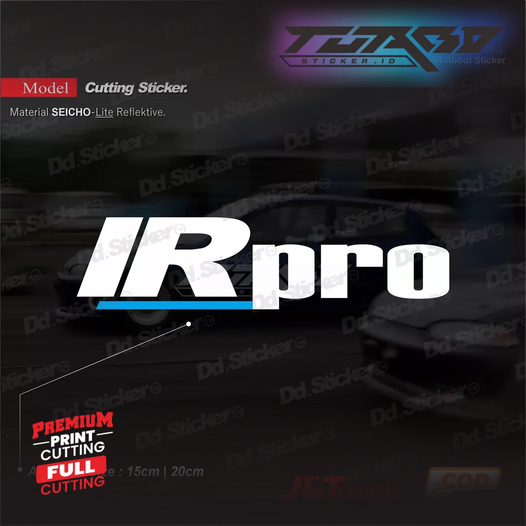 Jual Sticker IR pro | Cutting Sticker | Shopee Indonesia