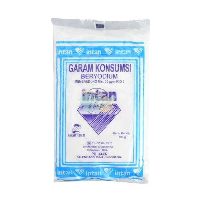 Jual Garam Intan Gr Garam Halus Kasar Garam Konsumsi Beryodium Shopee Indonesia