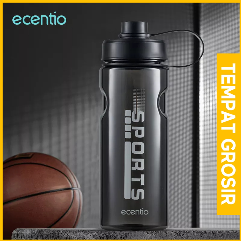 Jual Ecentio Portable Botol Air Minum/1300ml Water Bottle Plastik Gym ...