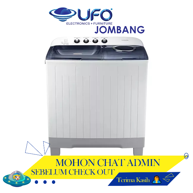 Jual WT12J4200 Samsung Mesin Cuci 2 Tabung Twin Tub & Dynamic Pulsator ...