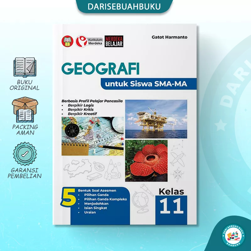 Jual Buku GEOGRAFI SMA/MA Kelas 11 - Kurikulum MERDEKA - Buku Pelajaran ...