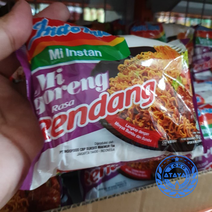Jual 1PCS - MIE INDOMIE GORENG RENDANG / MI GORENG atayatoko | Shopee ...