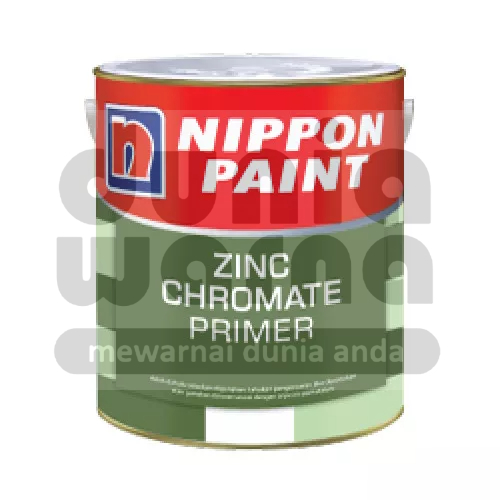 Jual Nippon Zinc Chromate Cat Dasar Anti Karat Besi 1 Kg/1Kg Grey Green