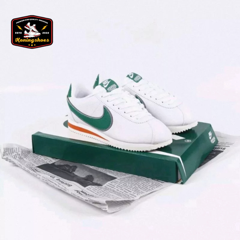 Sepatu Sneakers Nike Cortez Classic Stranger Things Hawkins