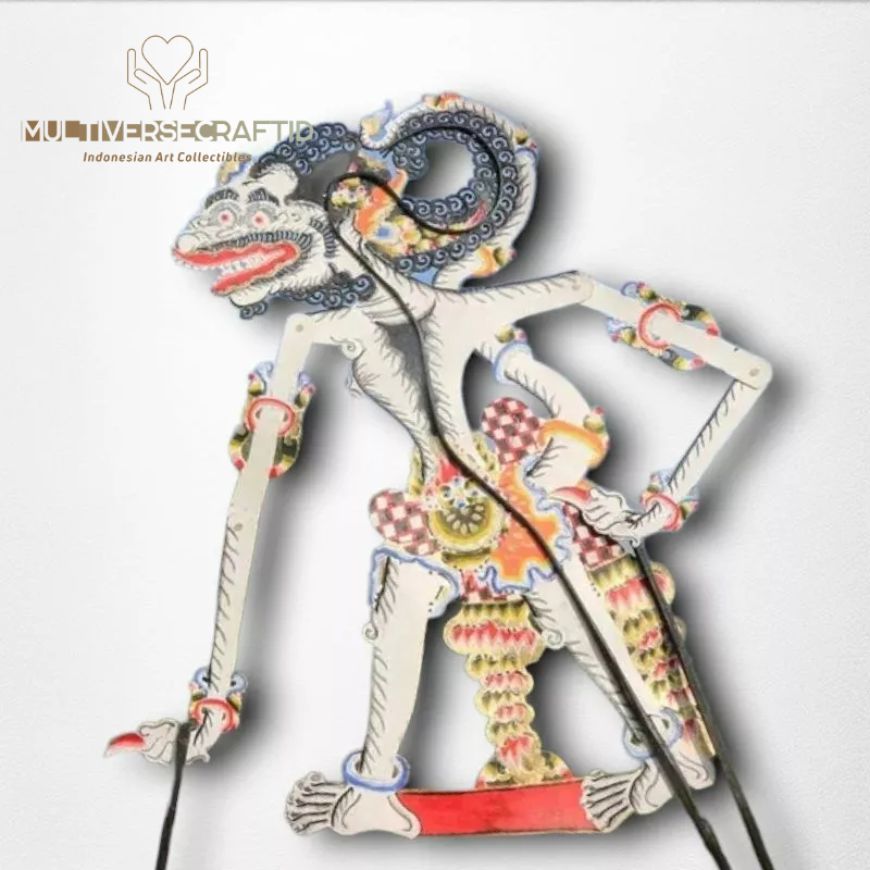 Jual Wayang Alusan Kulit Sapi Asli Anoman Mata Dua Ukuran Standar Dalang Shopee Indonesia