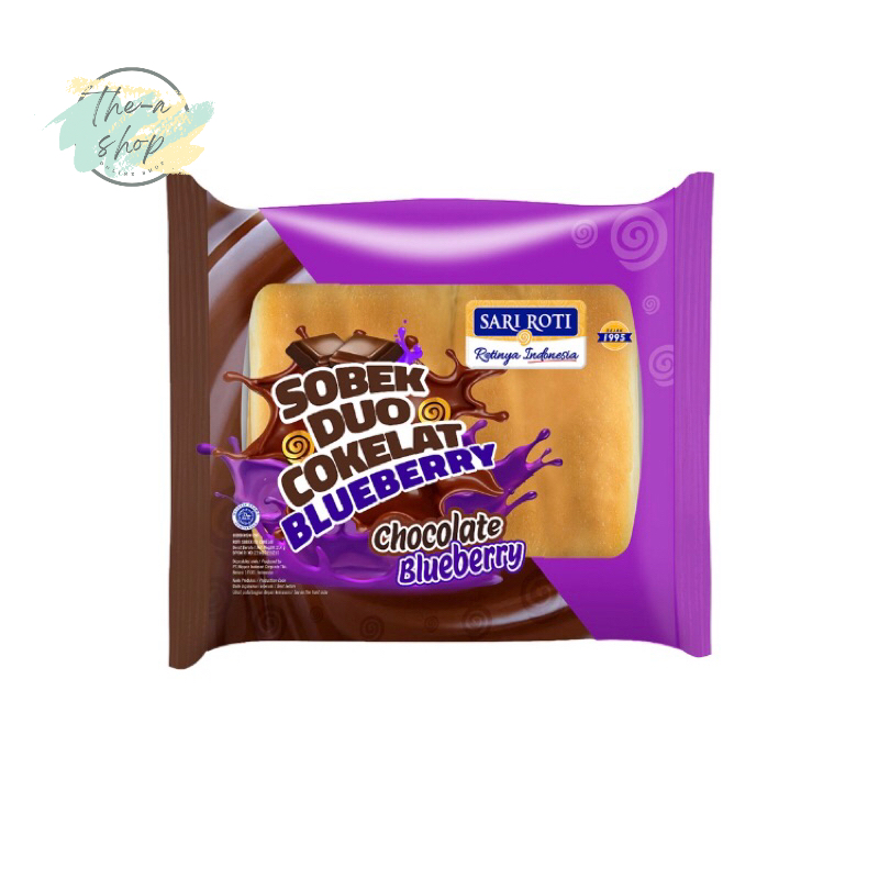 Jual Sari roti Sobek duo Cokelat blueberry sarikaya keju | Shopee Indonesia