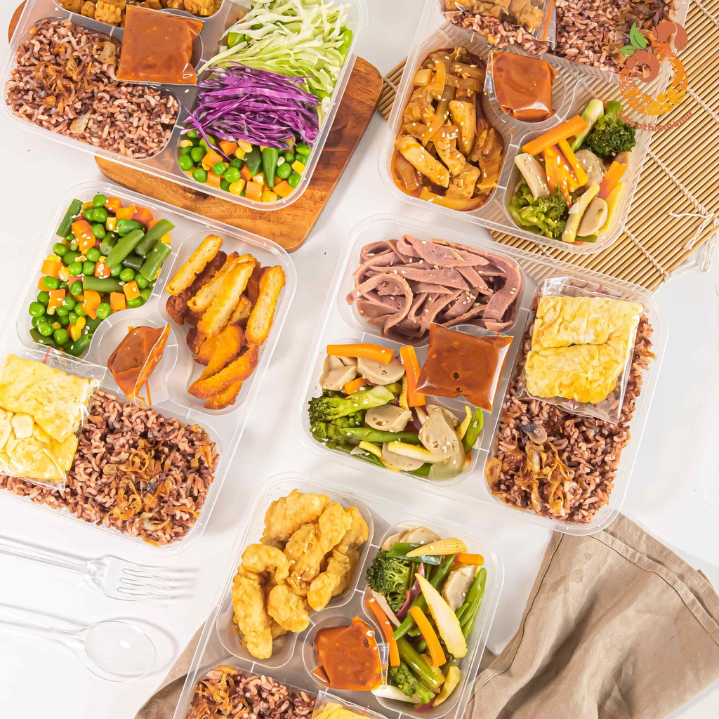 Jual SMOOTHIEMAMA Nasi Box Healthy Rice Box Banyak Rasa 24oz | Shopee ...