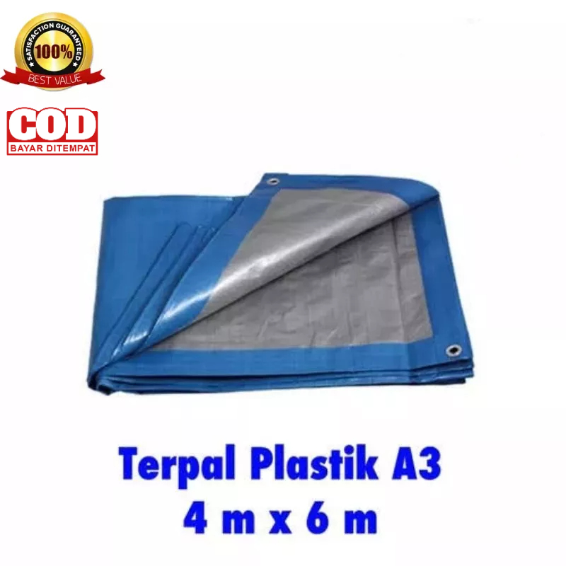 Jual 4 X 6 METER TERPAL PLASTIK A3 KUALITAS IMPORT | Shopee Indonesia