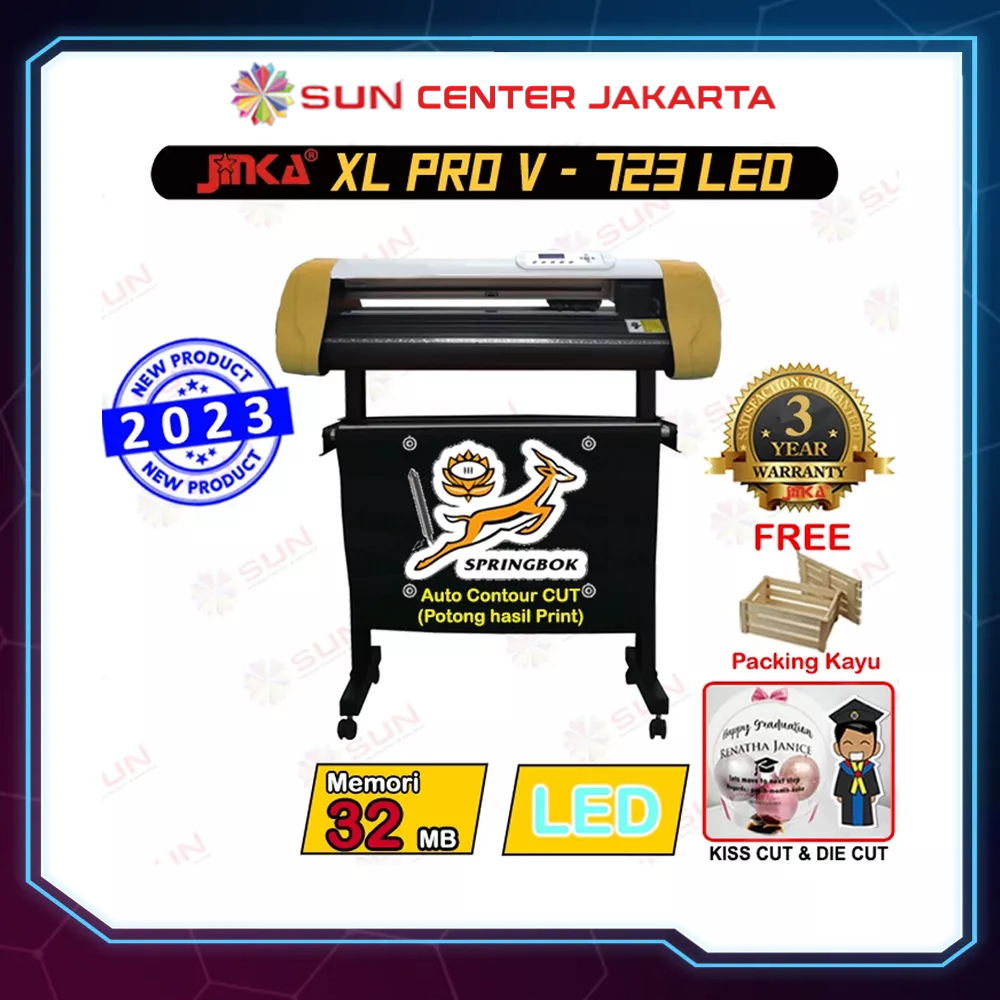 Jual Mesin Cutting Stiker Jinka XL Pro V 723 LED ( Auto Contour Cut ...