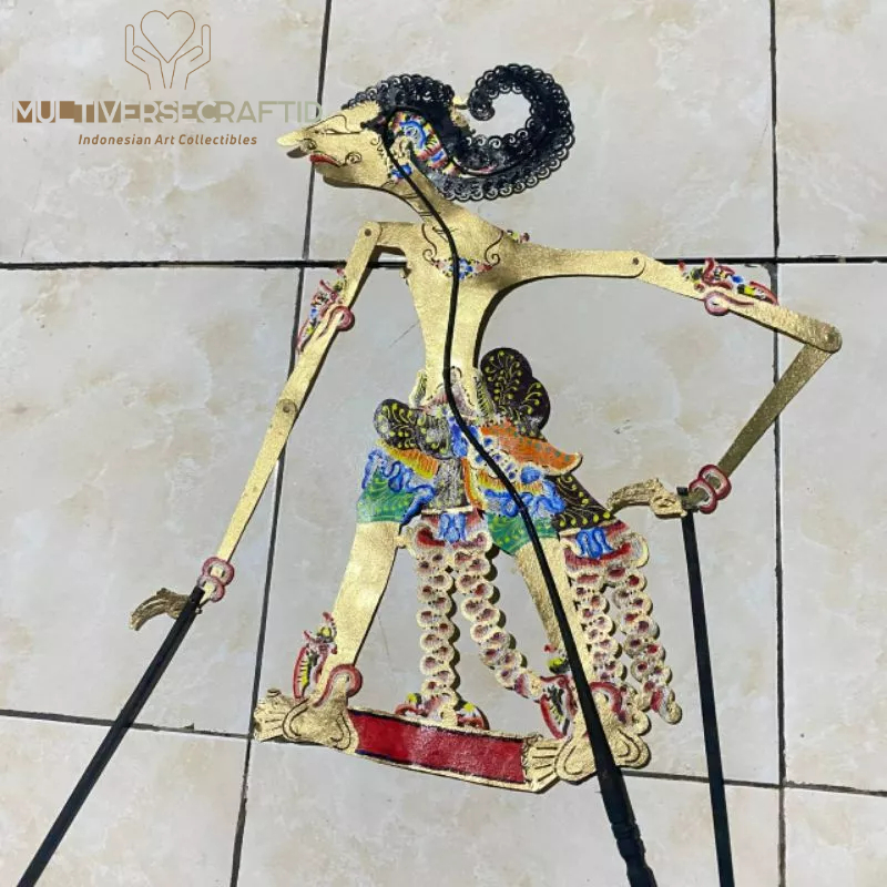 Jual Wayang Kulit Sapi Asli Wisanggeni Rapek Kualitas Standard Dalang ...