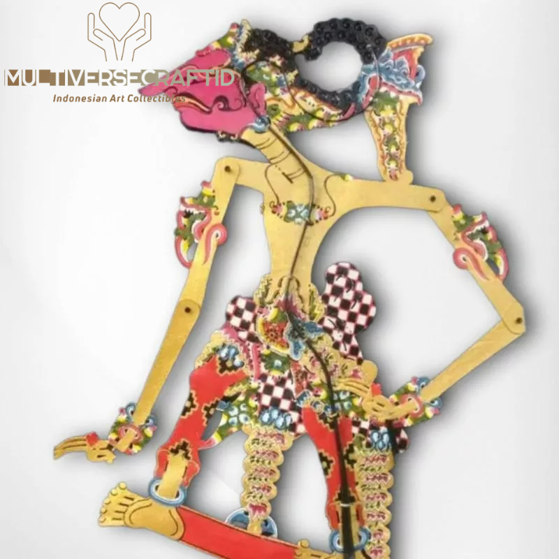 Jual Wayang Alusan Kulit Sapi Asli Setyaki Alusan Ukuran 60cm Standar