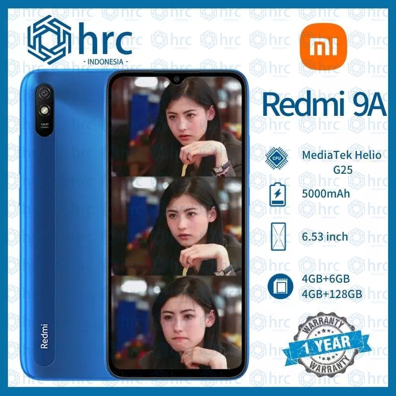 Jual Xiaomi Redmi 9a RAM 4GB/128GB layar 6.53inci Garansi 1 Tahun redmi ...
