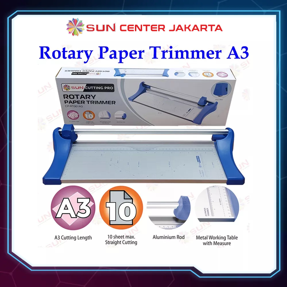 Jual Alat Potong Kertas Rotary A3 A2 Vertikal 440 Mm Rotary