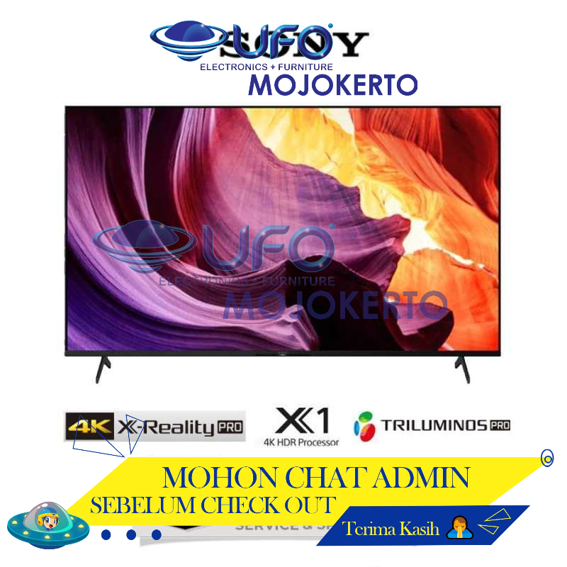 Jual TV Sony Bravia KD55 X80K Smart TV 55 Inch 4K Ultra HD High
