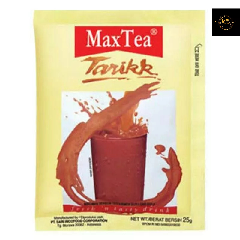 Jual KALSEL Maxtea Teh Tarik Lemon Tea 25 Gr Sachet 1 Renceng (10 Pcs ...