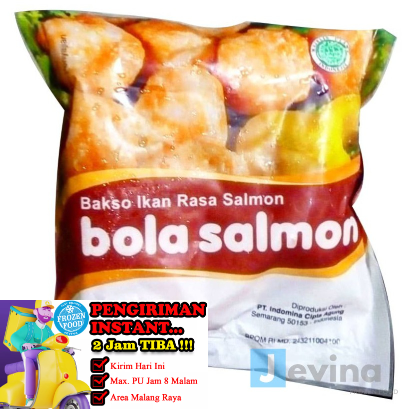 Jual Bola Bakso Salmon Minaku 500g Bakso Ikan Salmon Shopee Indonesia