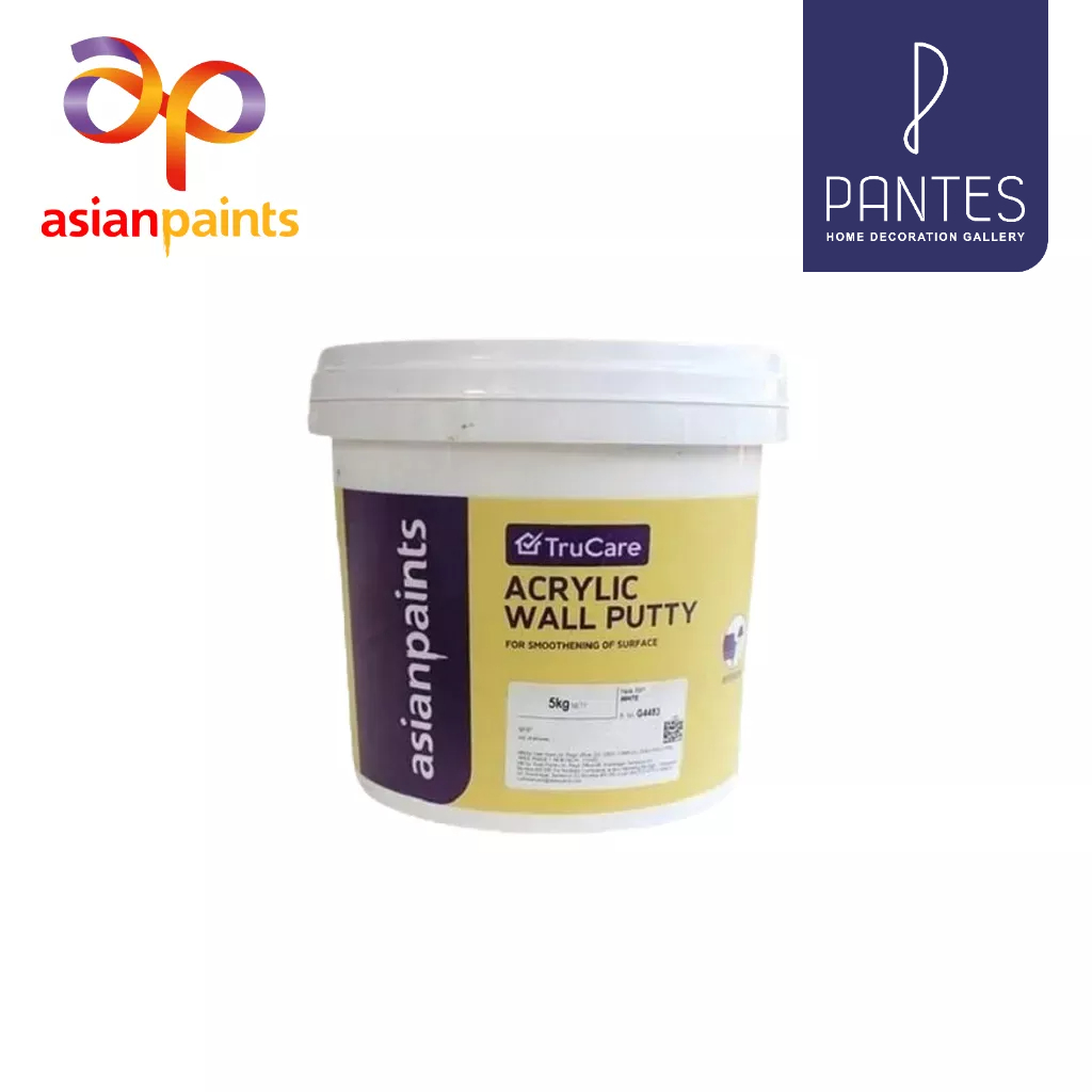 Jual ASIAN PAINTS Acrylic Wall Putty White 5Kg Shopee Indonesia