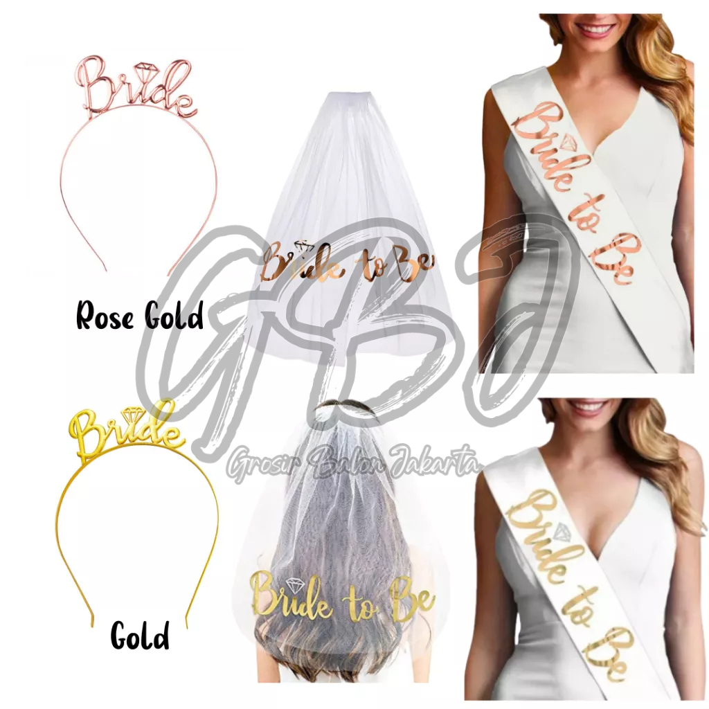 Jual [PAKET BRIDAL] Dekorasi Bridal Shower Tema Bride To Be (PREMIUM ...