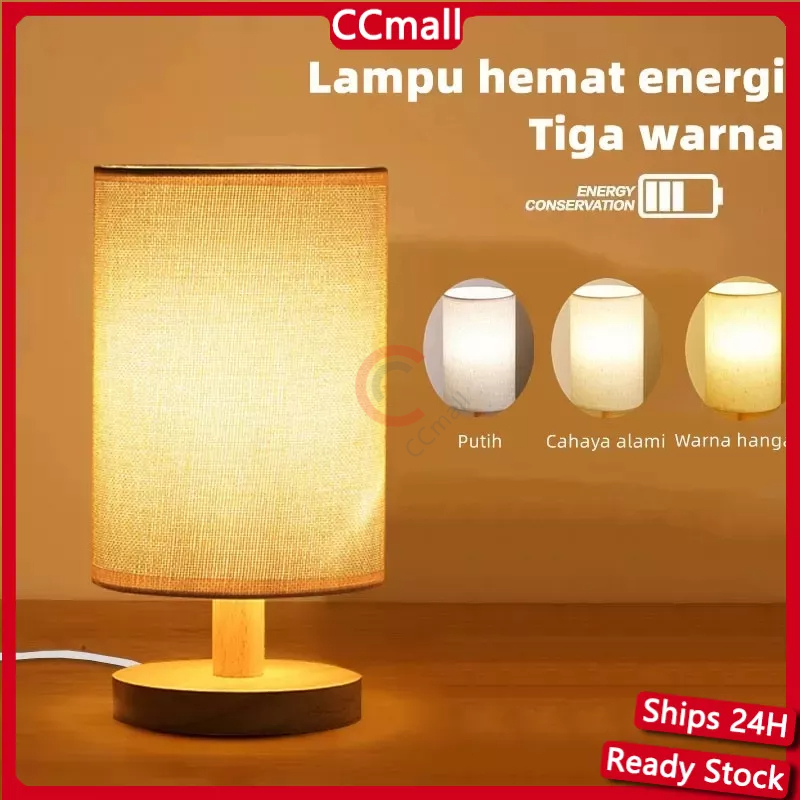 Jual Lampu Tidur Led Color Lampu Wood Meja Hias Kain Led Lampu