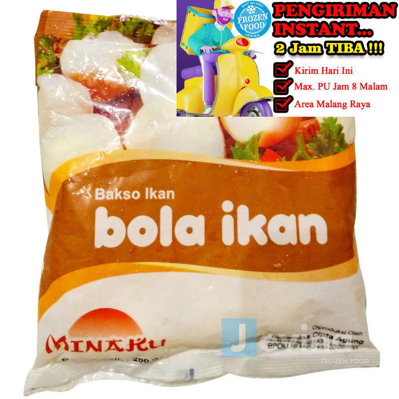 Jual Minaku Bola Ikan 500g Bakso Ikan Shopee Indonesia