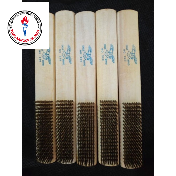 Jual Sikat Kawat Baja Kuningan Serabut Rambut Pembersih Karat Kasar ...