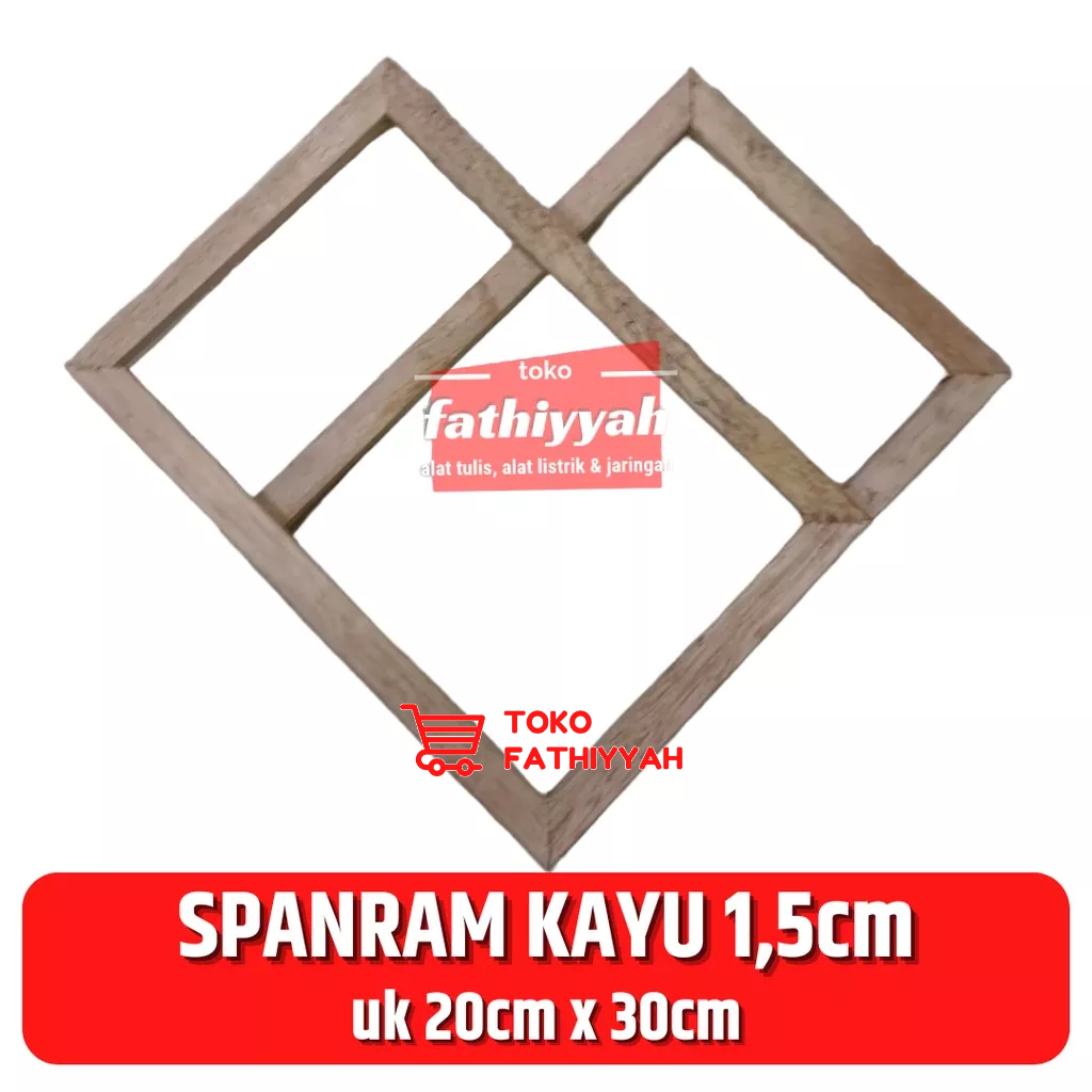 Jual SPANRAM KANVAS FRAME KAYU 20x30 | Shopee Indonesia