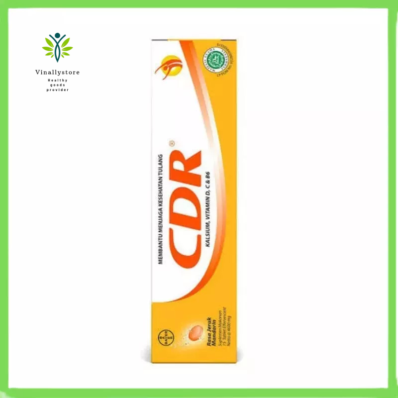 Jual CDR Effervescent Rasa Jeruk Mandarin | Shopee Indonesia