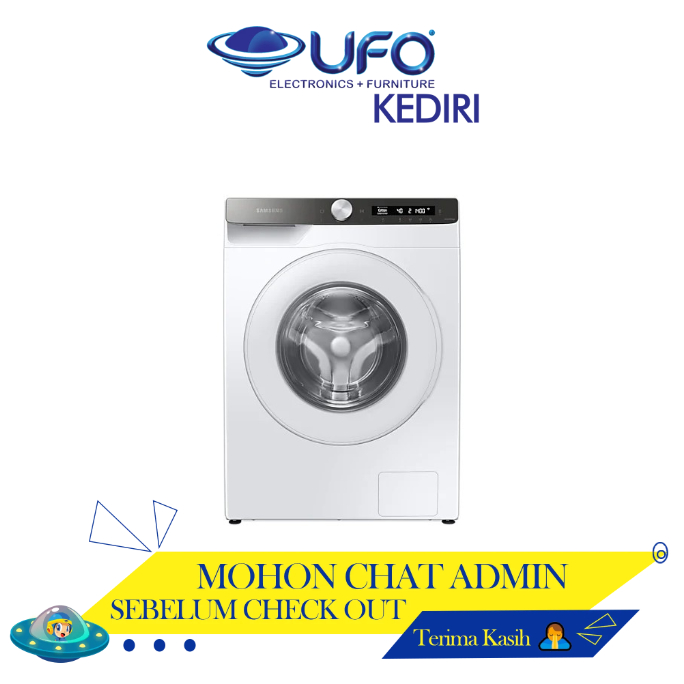 Jual Samsung WW80T504 DTT Mesin Cuci 1 Tabung Front Loading Dengan ...