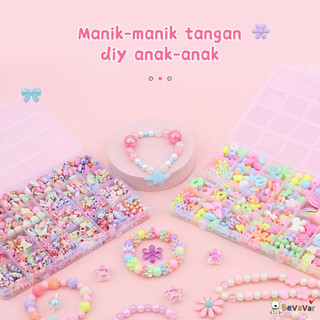 Jual BEVAVAR 1 Set DIY Manik Manik Gelang Manik2 Gelang Lengkap ...