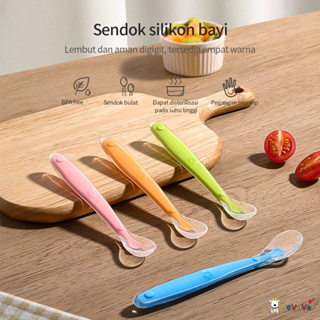 Jual OLABABY Training Spoon - 2Pcs - Sendok Makan Bayi Silikon di Seller  Maiaa Shop - Wanasari, Kab. Bekasi