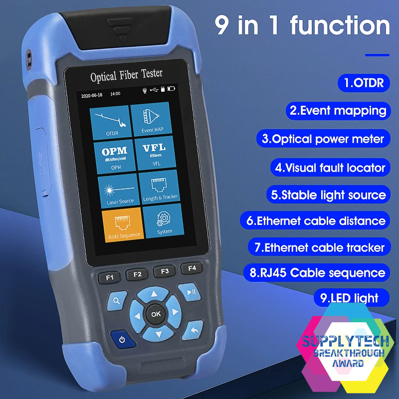 Jual OTDR Joinwit JW3302S (Akurasi ukuran dari 1 m hingga 60 km - Dual ...