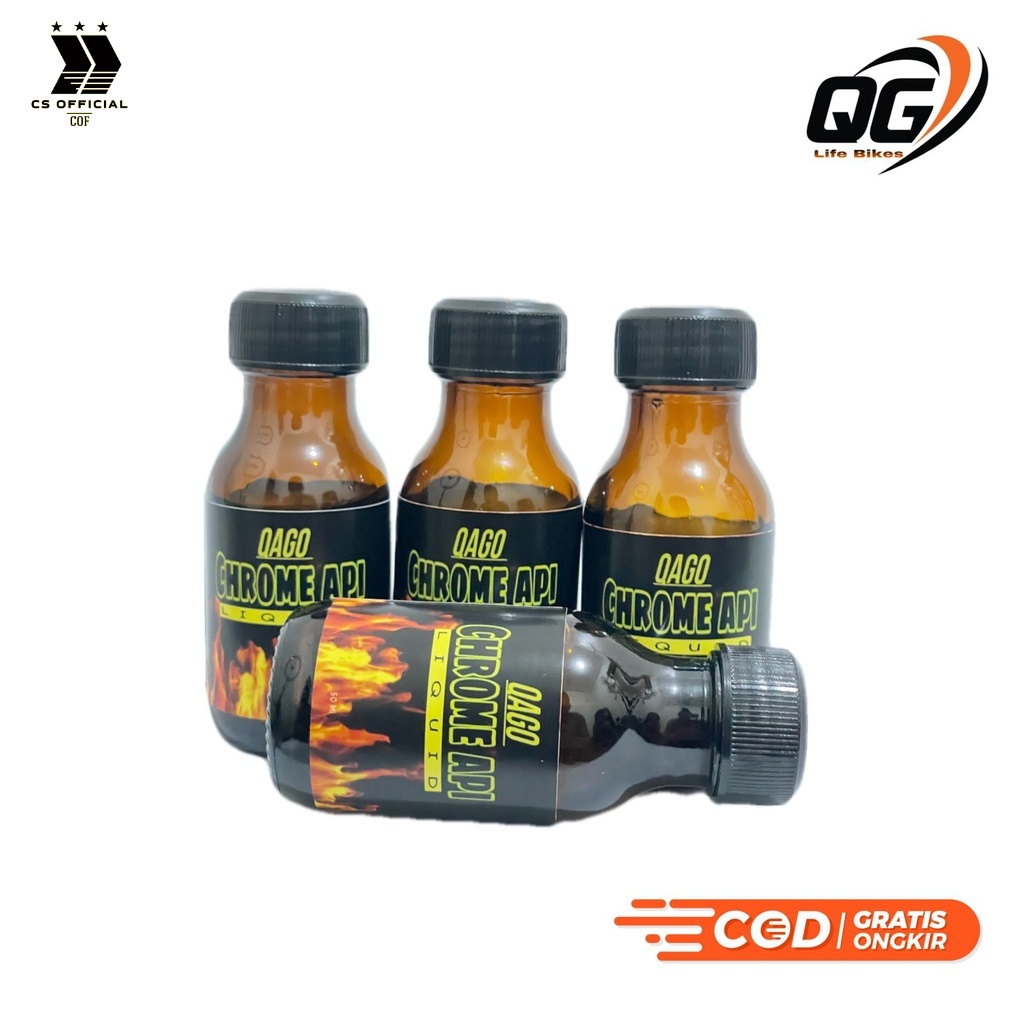 Jual QAGO CHROME BAKAR CHROME API CAIRAN CROME SODA API LIQUID 50Ml ...