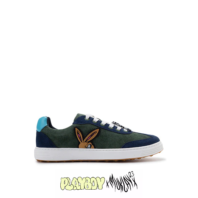 Jual Playboy X Muklay Sneakers Pria Muplay In Olive PI6663OL | Shopee ...