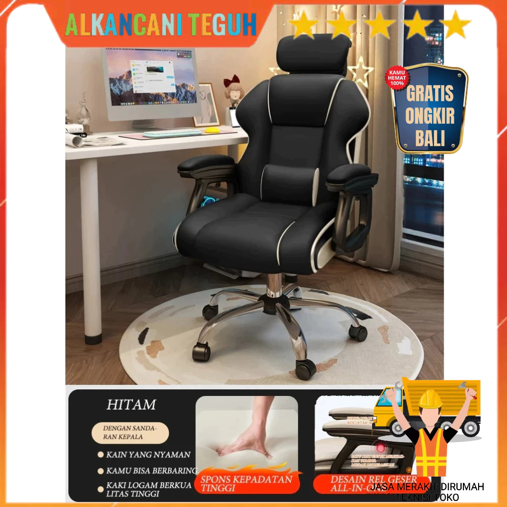 Jual PROMO BELI 3 GRATIS 1 KURSI GAMING GAMERS GAMING CHAIR KURSI ...