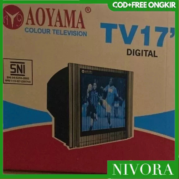 Jual [COD] TV Tabung Digital 17 inch Aoyama MURAH berkualitas | Shopee ...