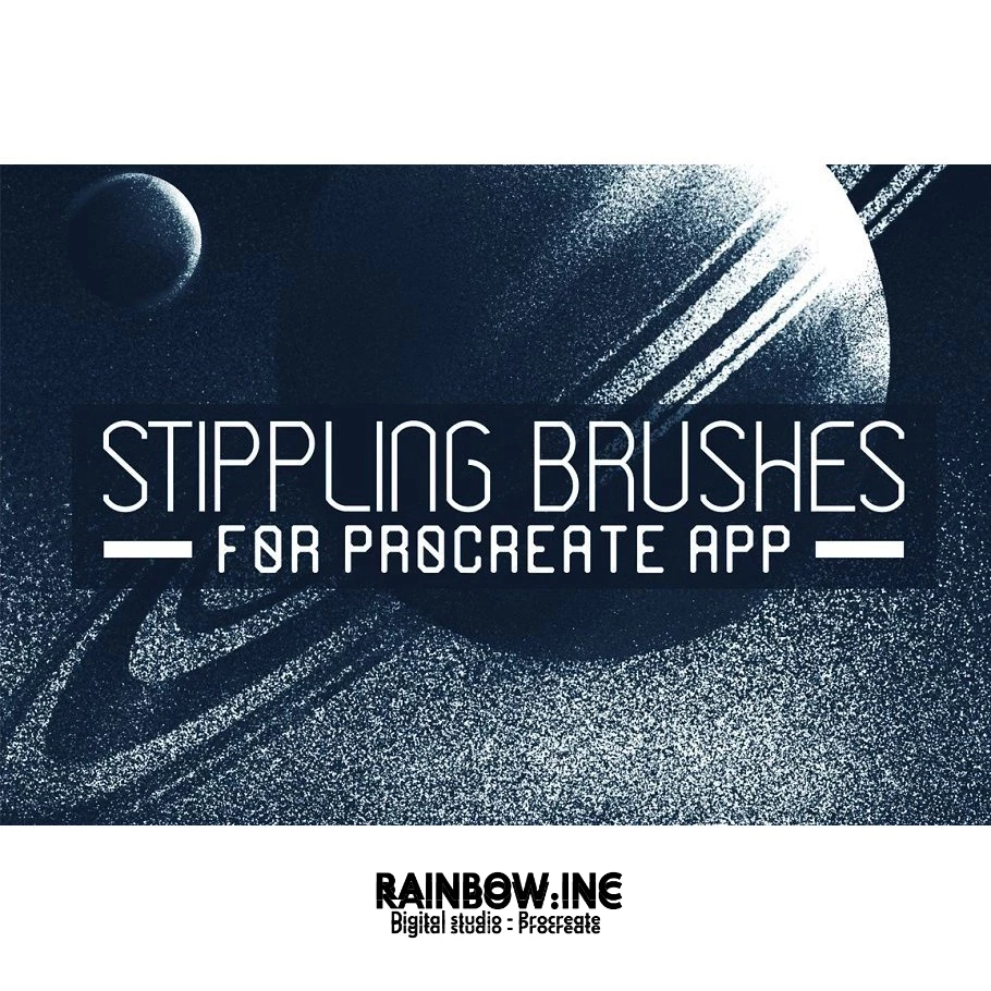 Jual Procreate Brush Stippling Brushes ( free gift ) Shopee Indonesia