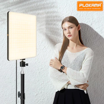 PLOKAMA P11 Lampu Foto Produk Studio Fotografi Palaroid Tripod Ringlight Besar Lighting
