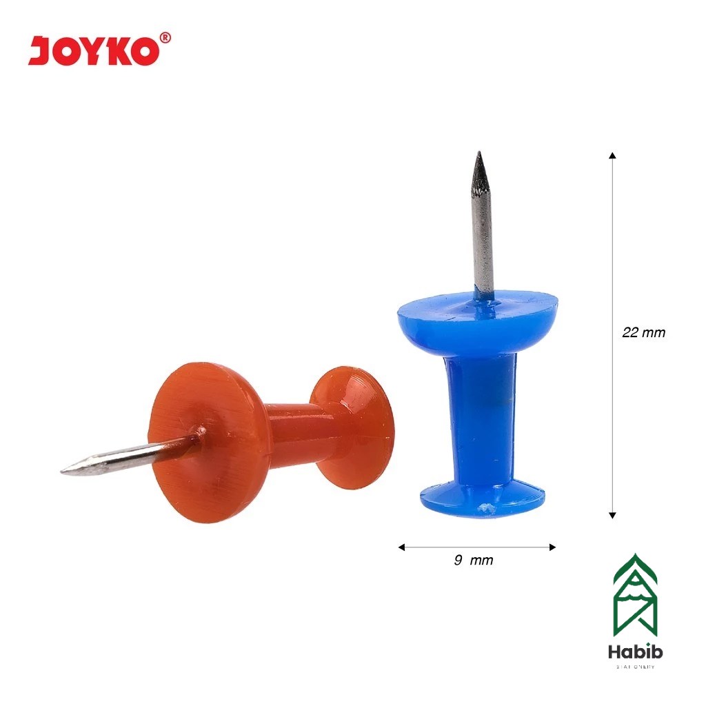 Jual Push Pin / Jarum Tekan / Paku Pin Joyko PP-30 | Shopee Indonesia