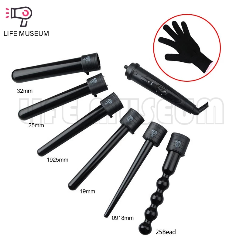 Jual 6 in 1 pengeriting rambut, alat pengeriting besi perawatan dapat ...