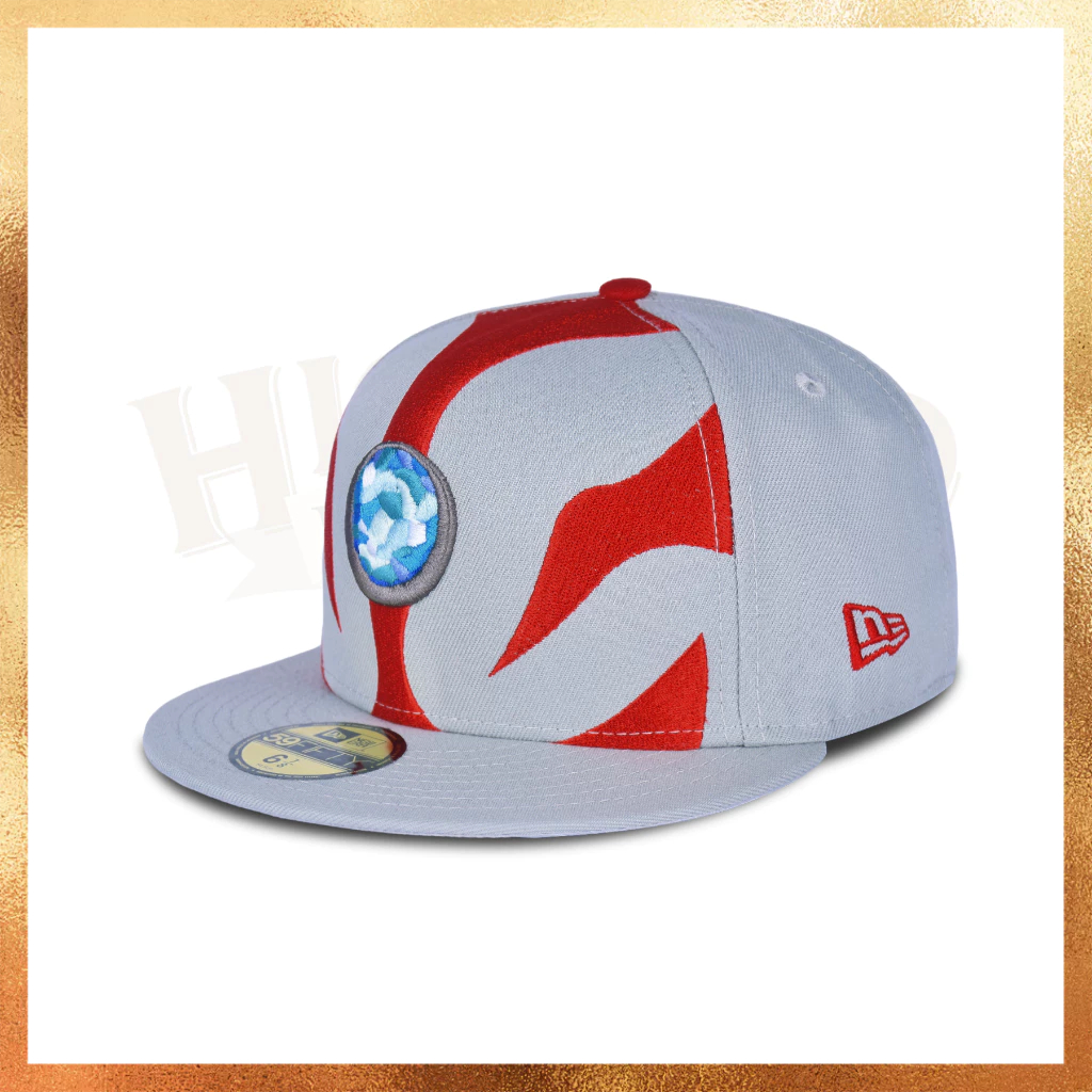 Jual READY STOCK!! Topi New Era Anime Ultramen Collab Grey Red 59Fifty ...