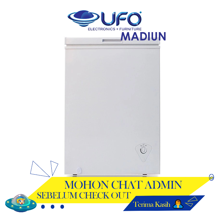 Jual Midea Chest Freezer HS129C kapasitas 99 liter HS129C Cooler