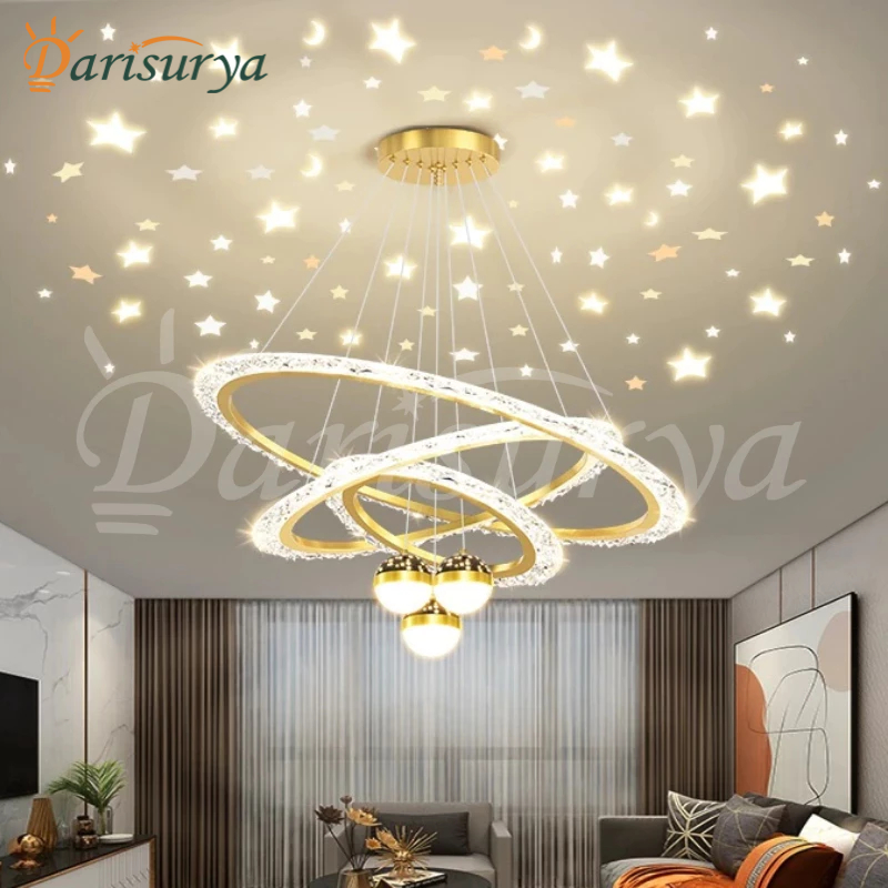 Jual COD&Garansi Lampu pendant ruang tamu lampu kamar tidur modern