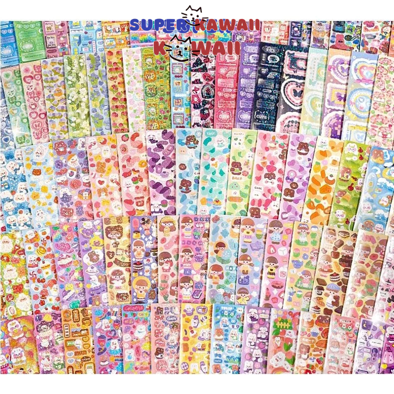 Jual Super Kawaii - [SK99] Sticker dekorasi motif kartun lucu / sticker ...