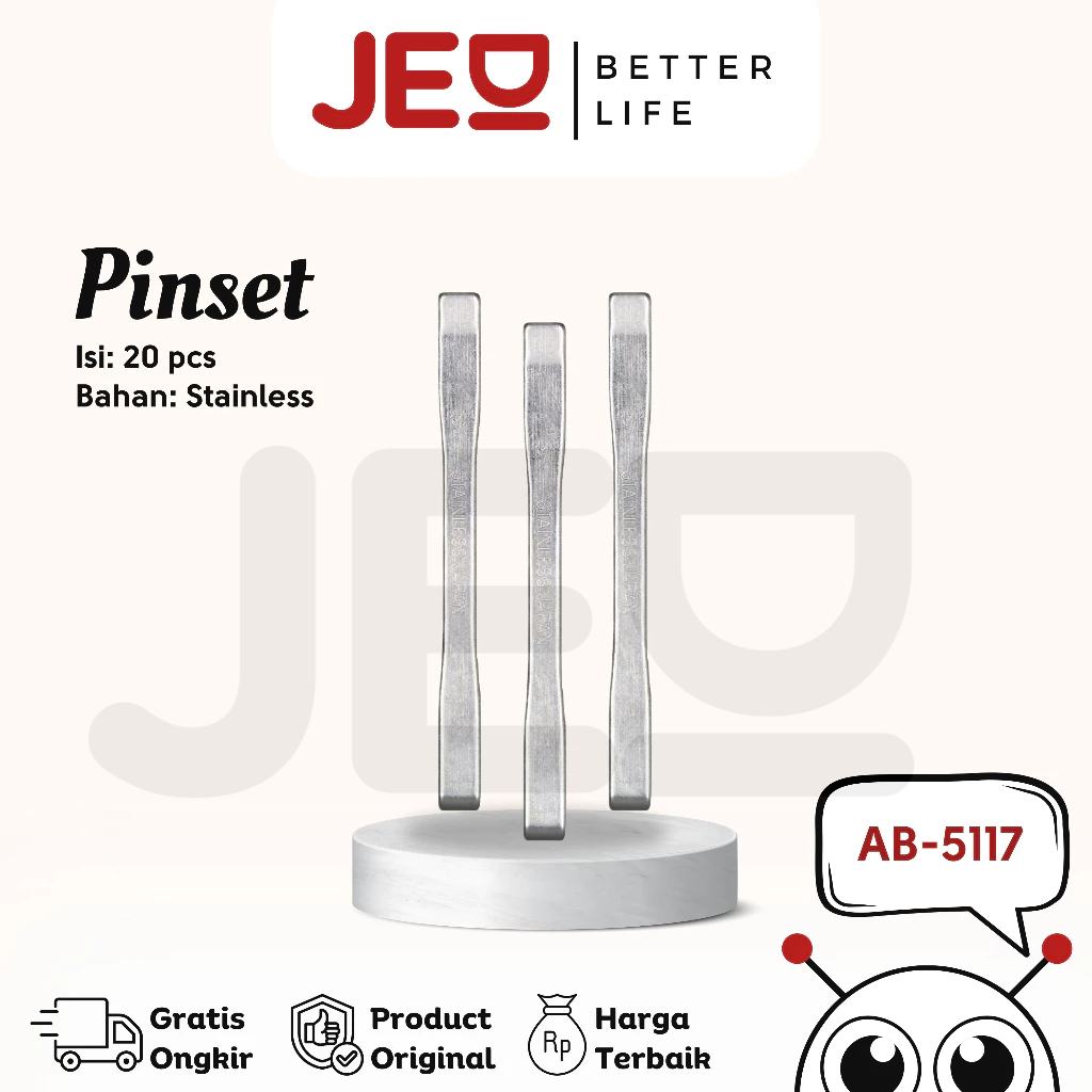 Jual Pinset isi 20 pcs stainless steel | Shopee Indonesia
