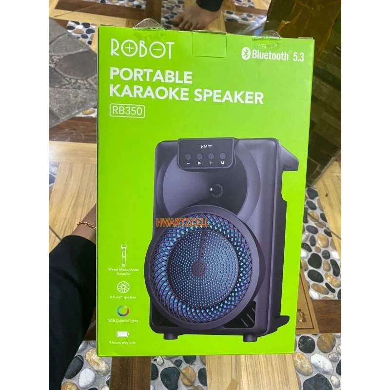 Jual [HWARTZ] SOUND SPEAKER SPEKER ROBOT RB350 SPEAKER PORTABEL ...