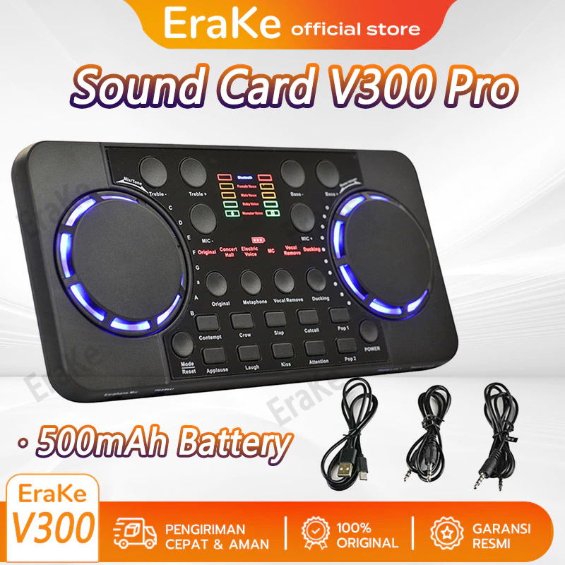 Jual Sound card V300 Pro Live Streaming Soundcard Bluetooth Audio