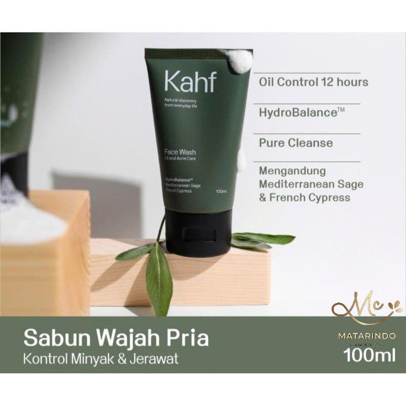 Jual Kahf Oil and Acne Care Face Wash 100 ml Shopee Indonesia