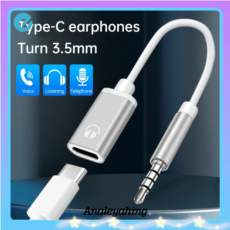 USB Type C to 3.5mm Headphone Jack Audio Adapter and Charger,2 in 1 USB C  to Aux Audio Adapter with 60w PD3.0 Fast Charger,Compatible with Samsung  Galaxy A53 A3…